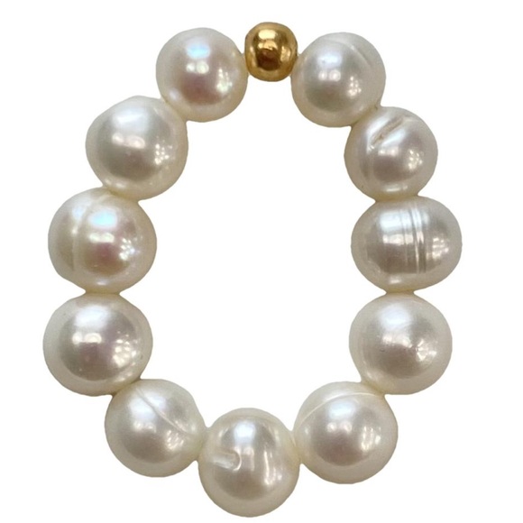 Anita Berisha “She is Kind” 5mm Freshwater Pearl Ring - Picture 2 of 4